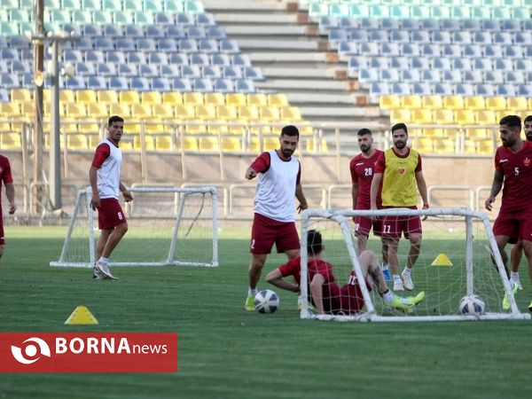 تمرینات امروز تیم فوتبال پرسپولیس