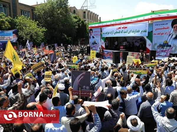 راهپیمایی روز قدس در تبریز