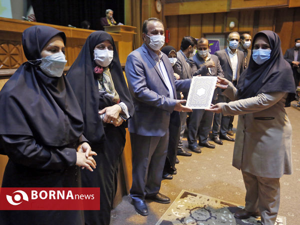 مراسم تجلیل از بانوان قهرمان مربیان ، داوران بین‌المللی استان فارس