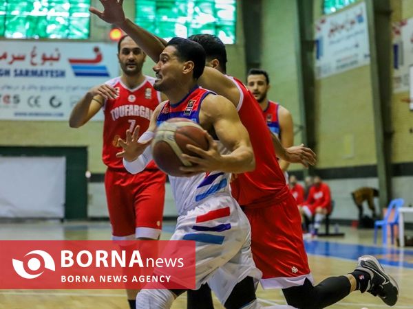 دیدار تیم های بسکتبال نبوغ - توفارقان