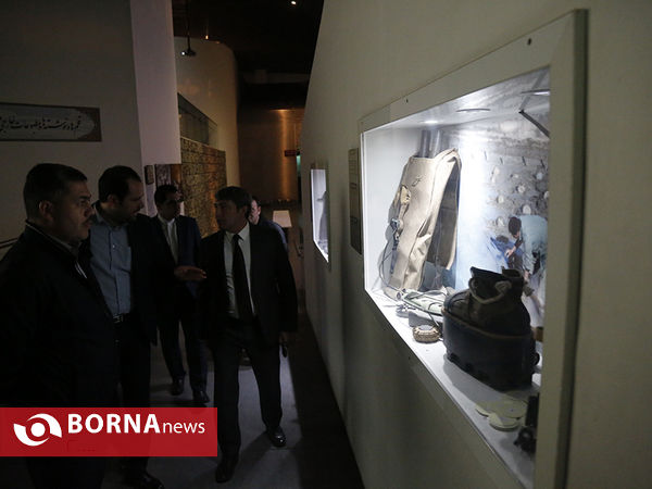 بازدید هیات جوانان جمهوری آذربایجان از موزه دفاع مقدس