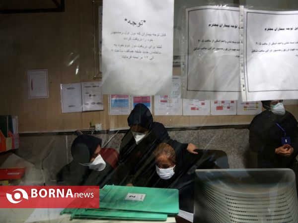 حضور نیروهای داوطلب جهادی گروه پیامبررحمت _ بیمارستان فیروز آبادی شهرستان ری