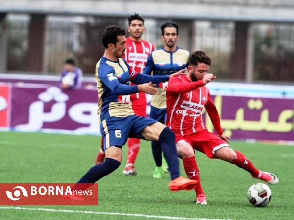 دیدار تیم های فوتبال سپیدرود رشت- نفت تهران