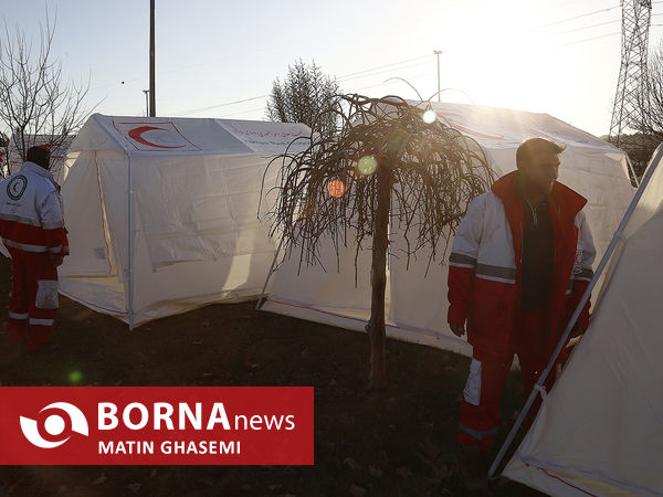 کمک‌رسانی هلال‌احمر در مناطق زلزله‌زده ترکیه