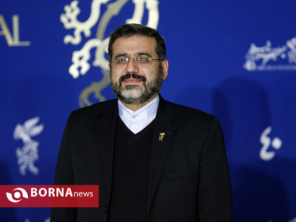 حضور وزیر فرهنگ و ارشاد اسلامی در کاخ چهلمین جشنواره فیلم فجر