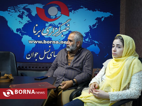 حضور عوامل فیلم خوشنام در خبرگزاری برنا