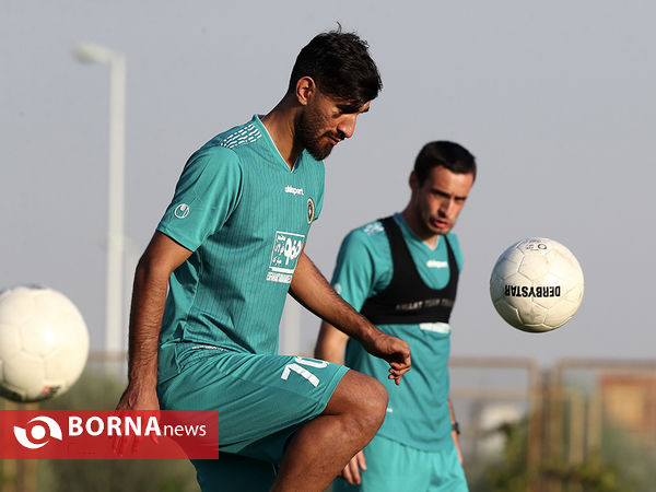 تمرین تیم فوتبال سپاهان