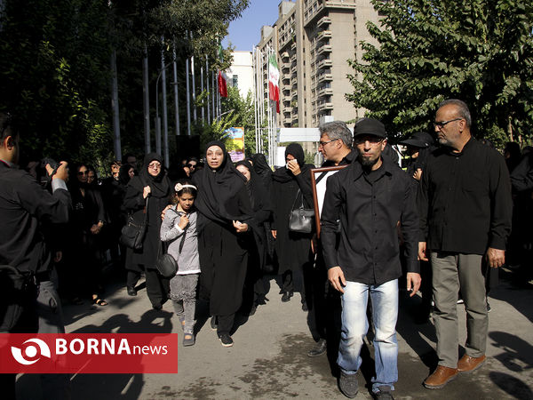 تشییع پیکر مهدی شادمانی