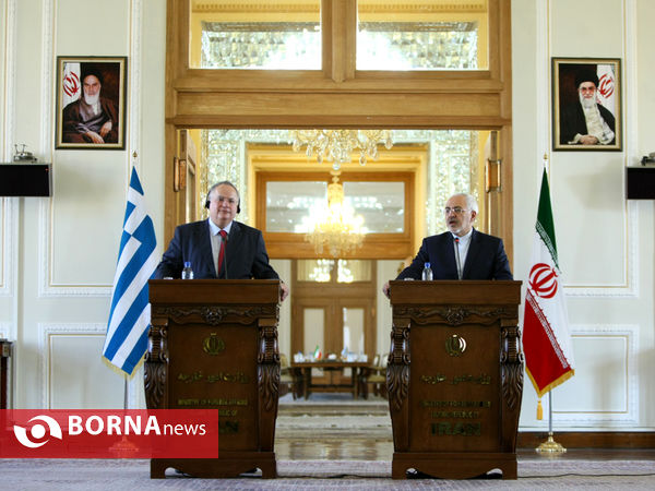 دیدار وزرای امور خارجه ایران و یونان
