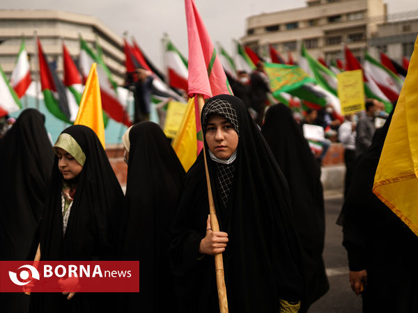 راهپیمایی روز قدس در تهران