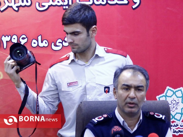 نششست خبری مدیر عامل جدید سازمان آتش نشانی