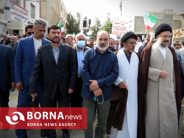 راهپیمایی ۱۳ آبان در زاهدان