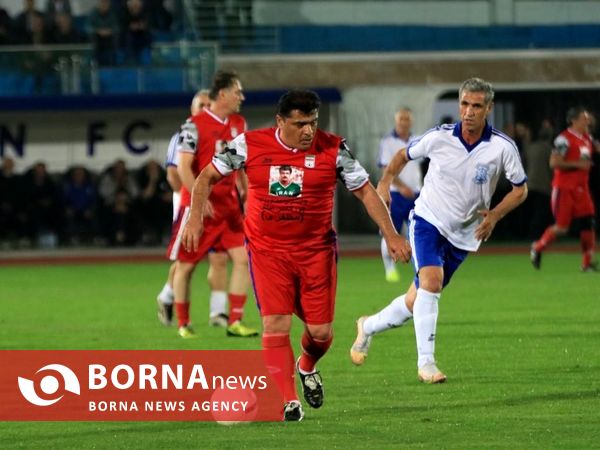 در حاشیه دیدار دوستانه پیشکسوتان تیم ملی _ پیشکسوتان ملوان