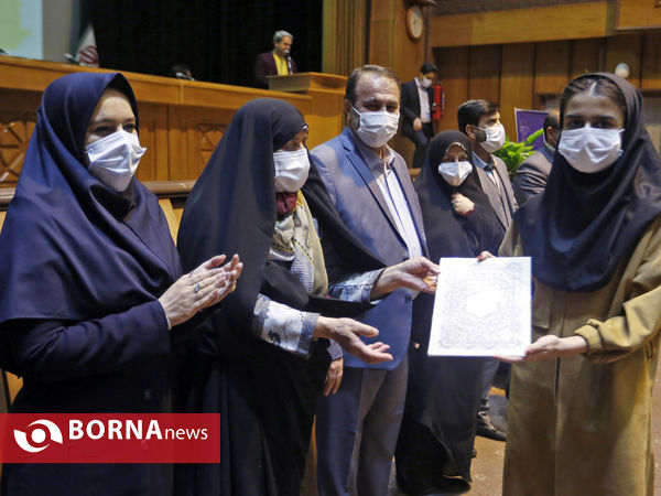 مراسم تجلیل از بانوان قهرمان مربیان ، داوران بین‌المللی استان فارس