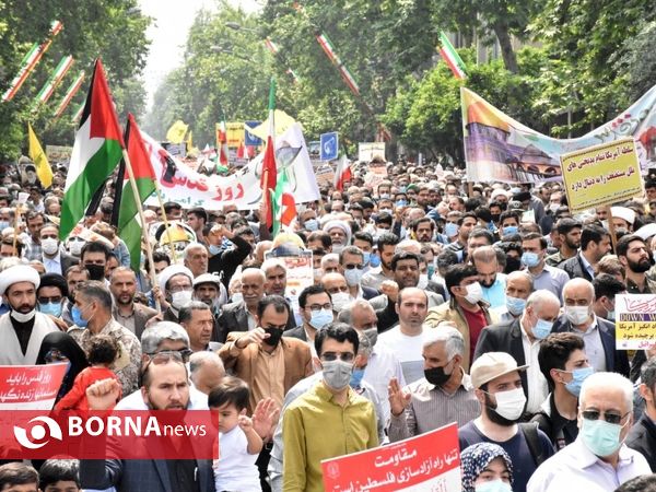 مراسم راهپیمایی روز قدس در گرگان