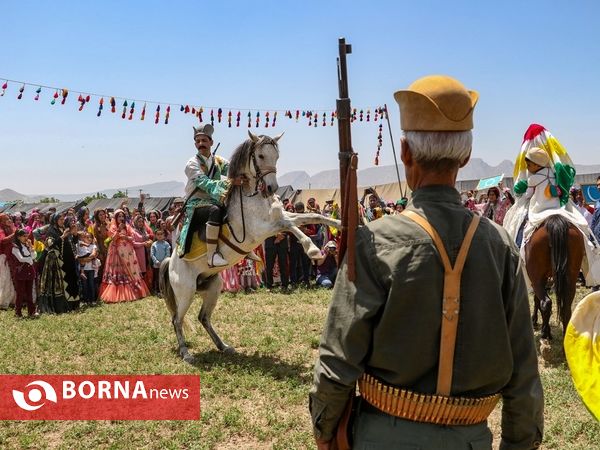 جشن ازدواج در عشایر ایل بزرگ قشقایی