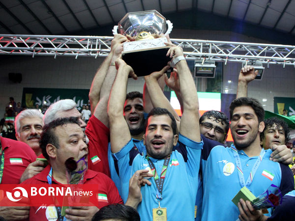 درحاشیه اختتامیه جام جهانی کشتی فرنگی 2016- شیراز