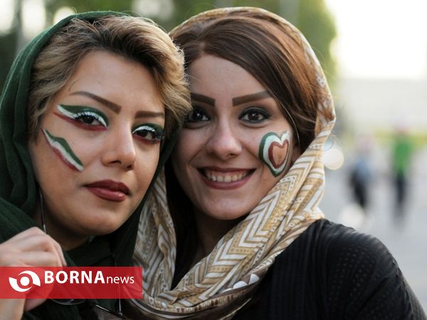 حاشیه های استادیوم آزادی پیش ازبازی ایران و پرتغال
