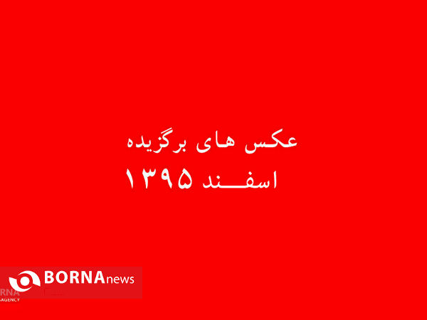 عکس های برگزیده اسفند ۹۵