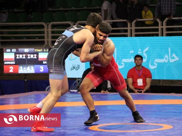 رقابت های بین المللی کشتی فرنگی جوانان جام شاهد_ رشت