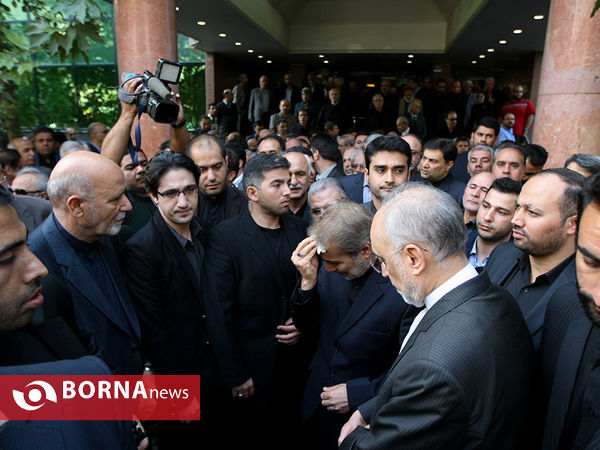 مراسم تشییع پیکر برادر سخنگوی دولت
