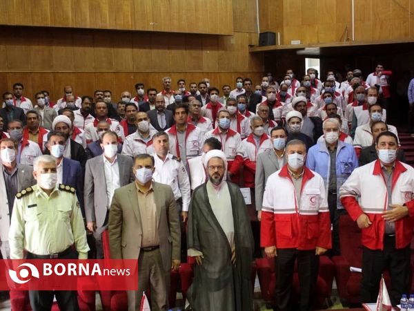 آیین تکریم ومعارفه مدیرعامل جمعیت هلال احمر لرستان