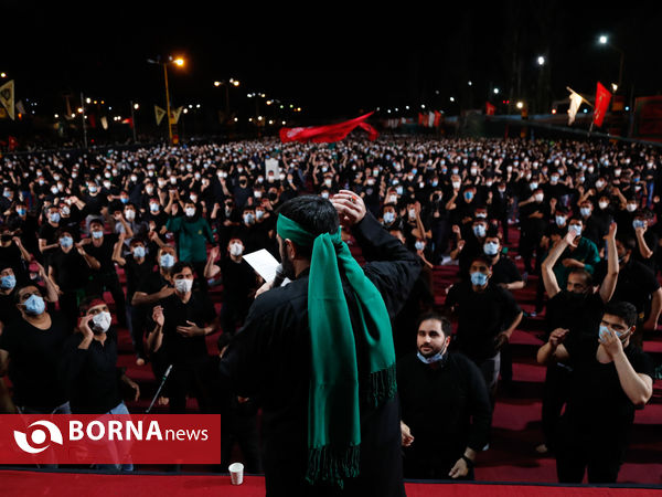 عزاداری شب  دهم محرم - هئیت ریحانه الحسین