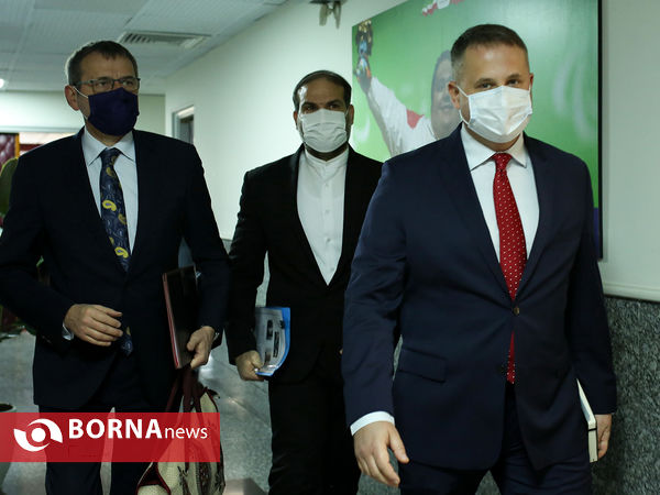 دیدار سفیر لهستان با وزیر ورزش و جوانان