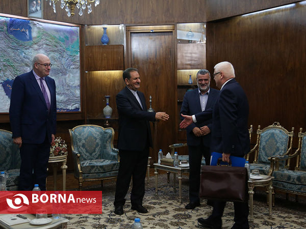 دیدار آقای هوکان ، کمیسیونر اتحادیه اروپا با معاون اول رییس جمهور