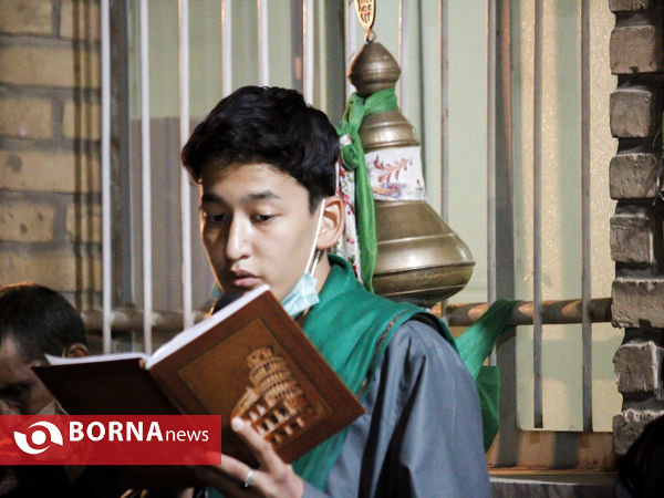عزاداری شب عاشورای حسینی (ع) مهاجرین افغانی مقیم اراک