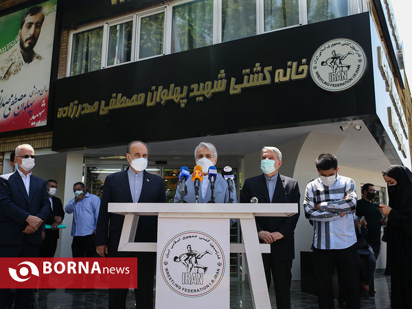 بازدید معاون رییس جمهور از اردوی تیم های ملی کشتی