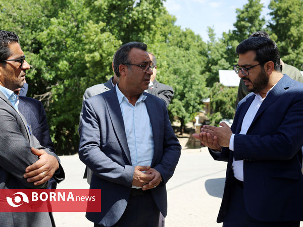 بررسی وضعیت اماکن گردشگری سپیدان توسط متولیان گردشگری فارس