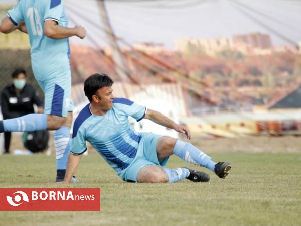 دیدار دوستانه تیم های پیشکسوتان آلومینیوم اراک و یاران رسانه