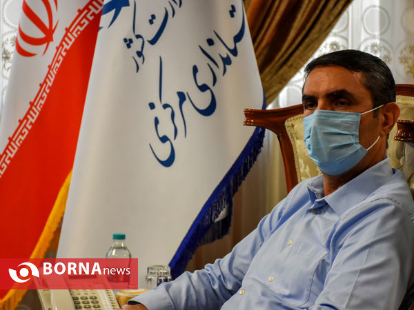 حضور ملی پوشان بسکتبال با ویلچر کشور در دفتر استاندار مرکزی