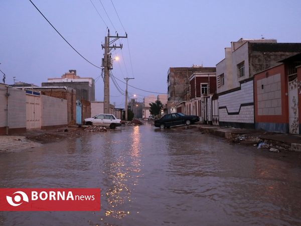 آبادان سه روز بعد از بارندگی