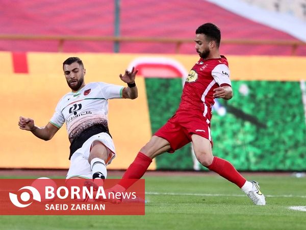 دیدار تیم های فوتبال پرسپولیس_ مس رفسنجان