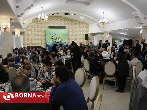 ضیافت افطاری حجت الاسلام والمسلمین احمد مازنی