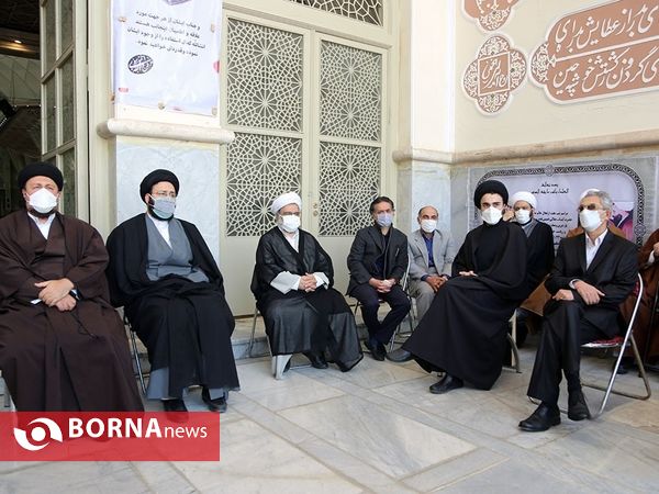 مراسم تشییع پیکر "سیدمرتضی طباطبایی"