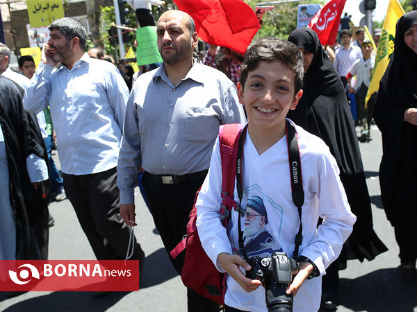 راهپیمایی روز جهانی قدس در تهران - ۱