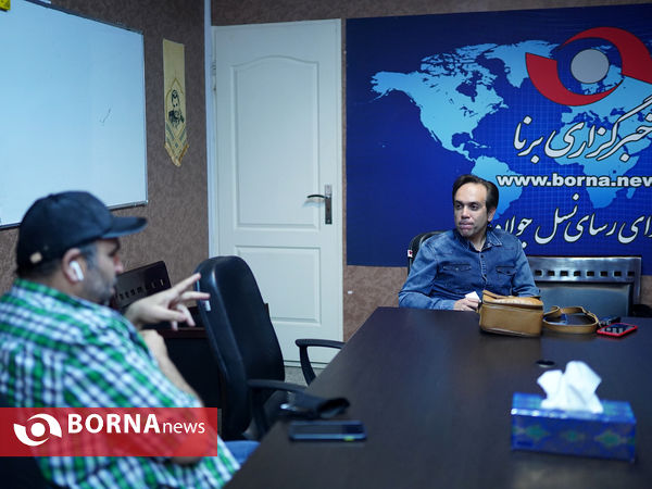 حضور عوامل فیلم خوشنام در خبرگزاری برنا