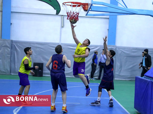 مسابقات مینی بسکتبال محلات تهران