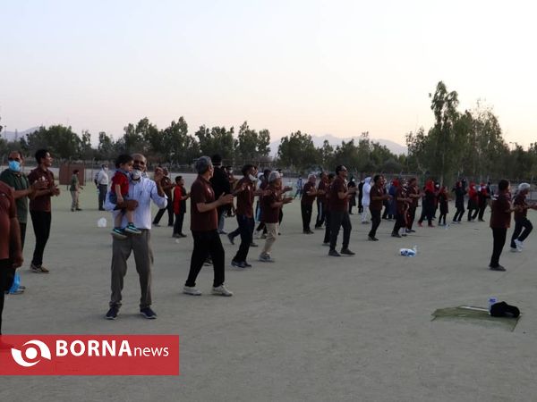 اختتامیه طرح آوای ورزش در همسایگی در زاهدان