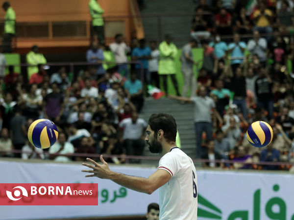 فینال مسابقات والیبال قهرمانی آسیا ، ایران - استرالیا