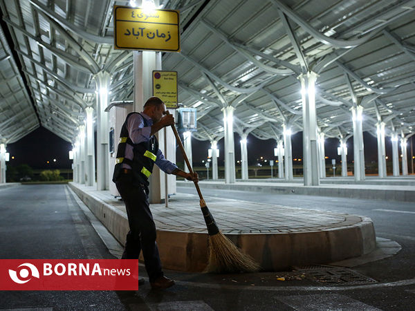 بازدید میدانی سید مناف هاشمی "شهردار شب" از برخی مناطق تهران