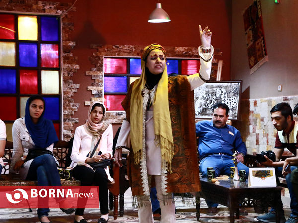 اولین همایش تئاتر شهر آبادان1396- بزرگداشت استاد عبدالرضا سواعدی