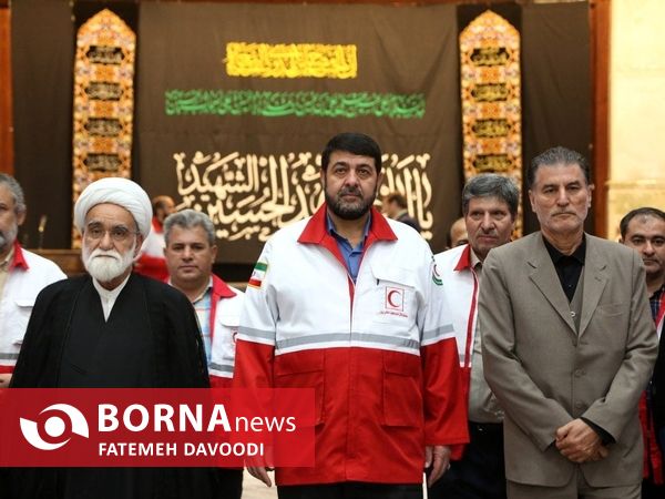 تجدید میثاق هلال احمری ها با امام خمینی(ره) و شهدا