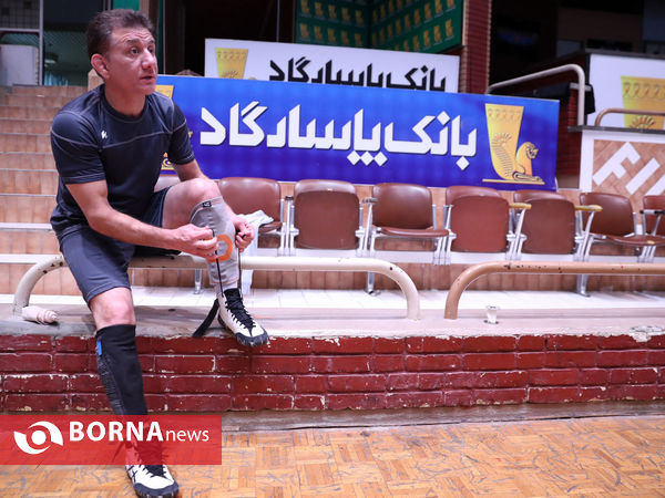 تمرین تیم ملی کشتی آزاد