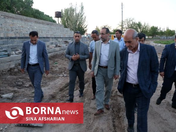 بازدید مدیرعامل شرکت توسعه و نگهداری اماکن ورزشی از ورزشگاه‌های استان آذربایجان‌غربی