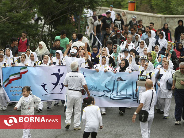 همايش ورزش همگاني بمناسبت هفته جوانان -  توچال