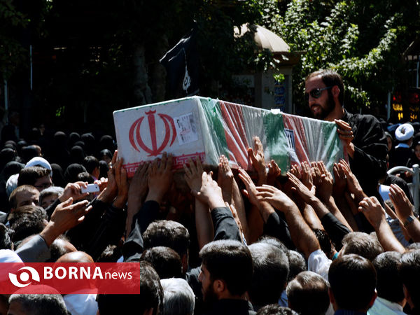 تشییع پیکرشهدای گمنام در مشهد